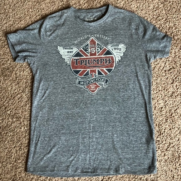 Lucky Brand Other - Triumph Motorcycle tee